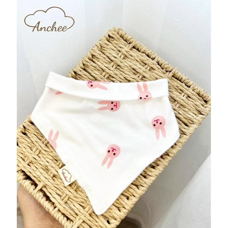Sét 5 - Yếm Sợi Tre Petit Cao Cấp Cho Bé Có Cúc Bấm Trắng Hoạ Tiết - ảnh 5