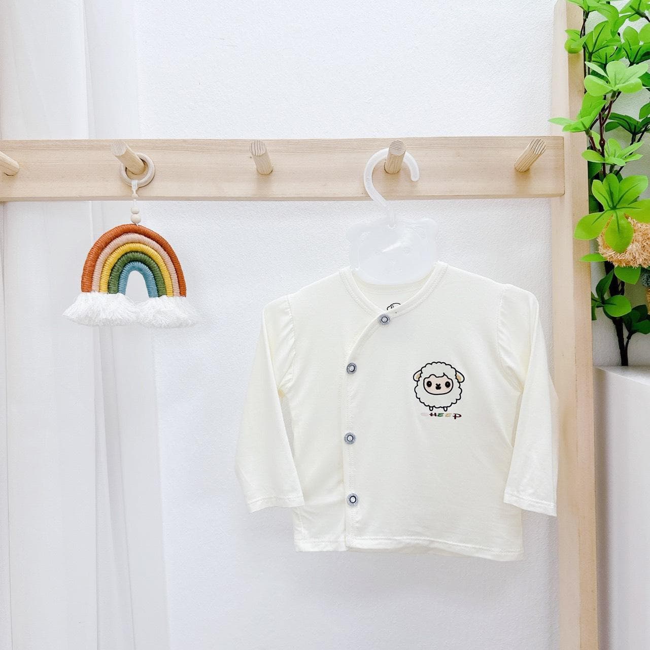 Combo 3-5 Áo Rời Dài Tay Pettit Cao Cấp Cho Bé Sơ Sinh - Chất Cotton Siêu Mềm, Mát - ảnh 3